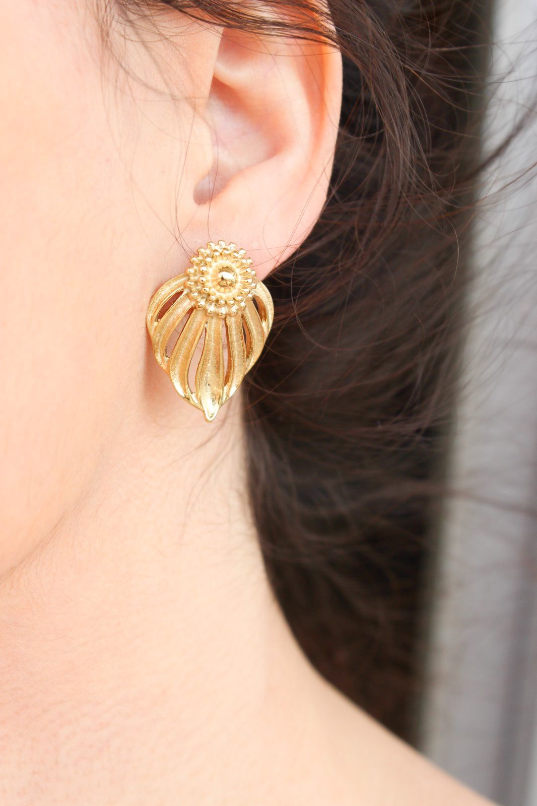Brincos Aurora | Dourado