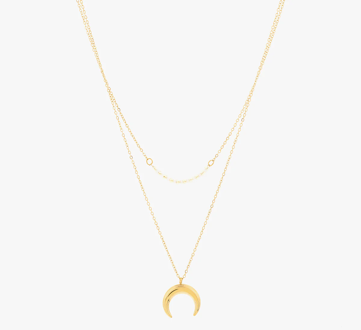 Colar Duplo | Dourado
