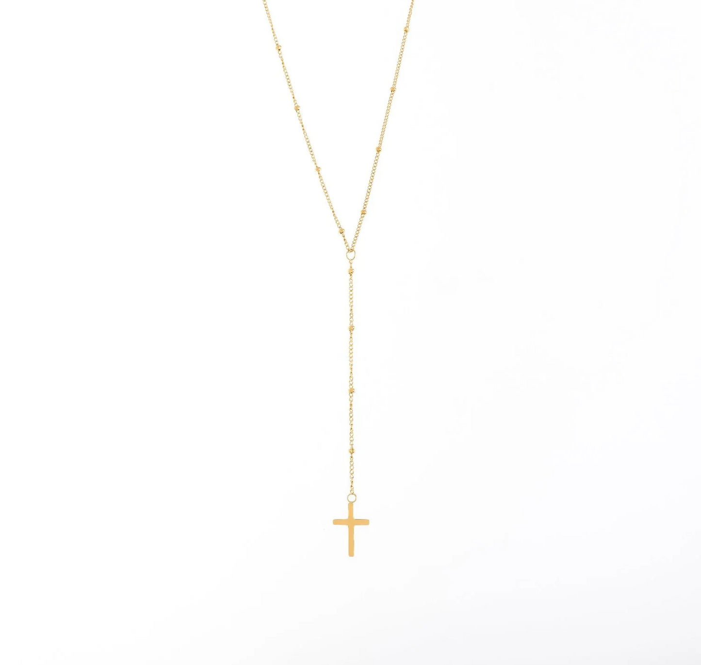 Colar Cruz | Dourado