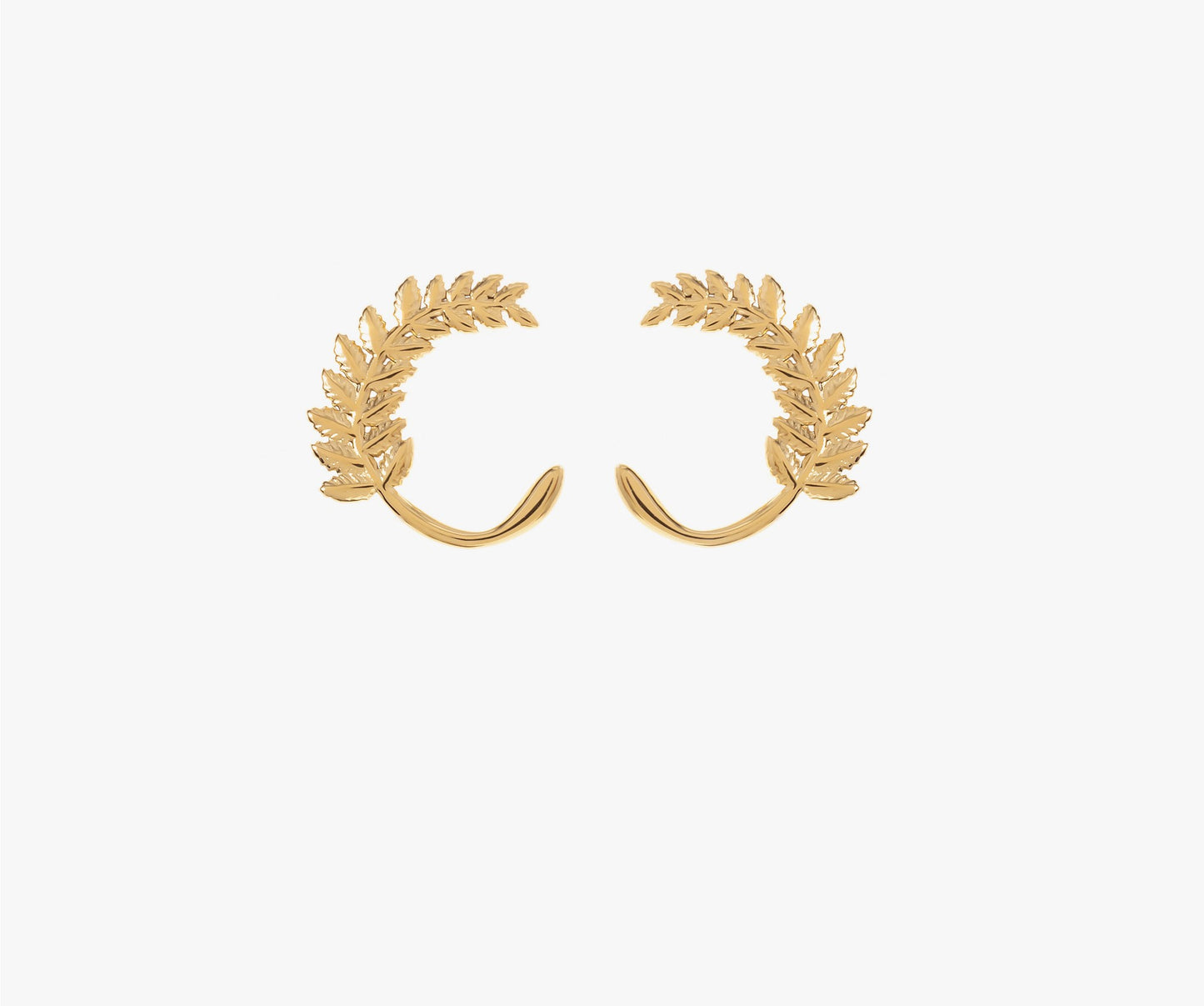 Brincos Folha | Dourado