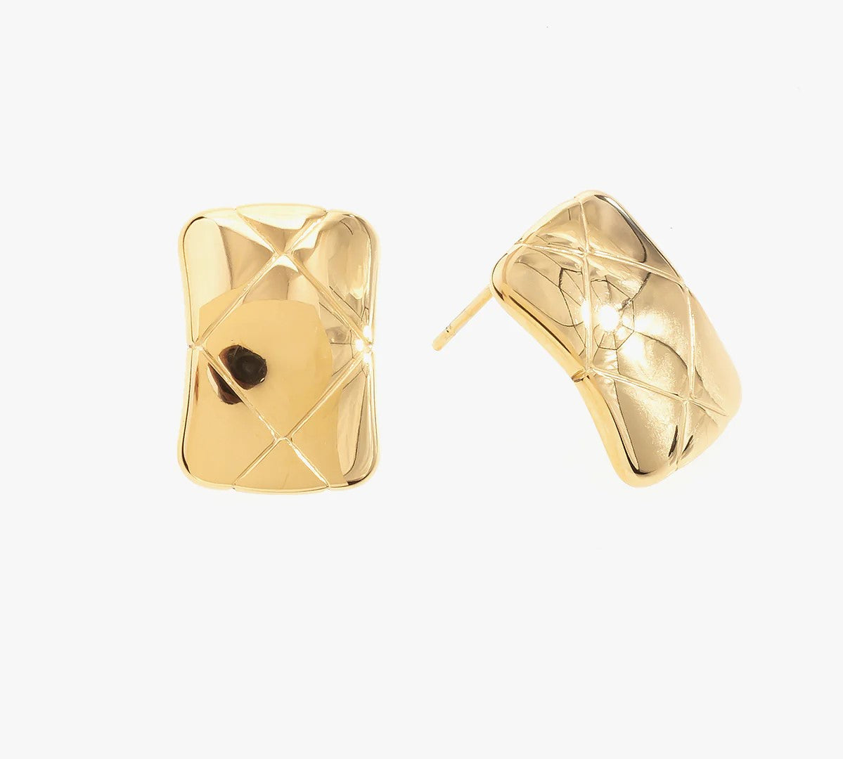 Brincos Retângulo | Dourado