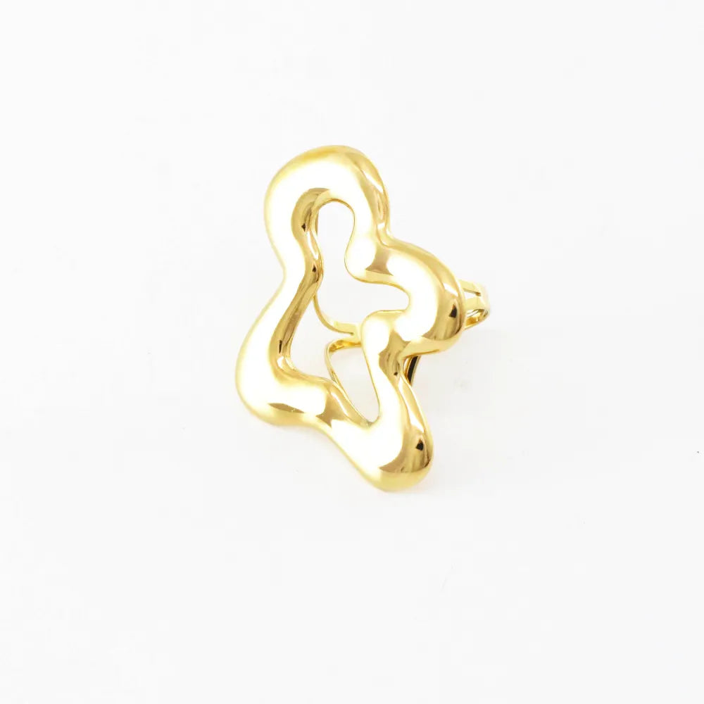 Anel Irregular | Dourado