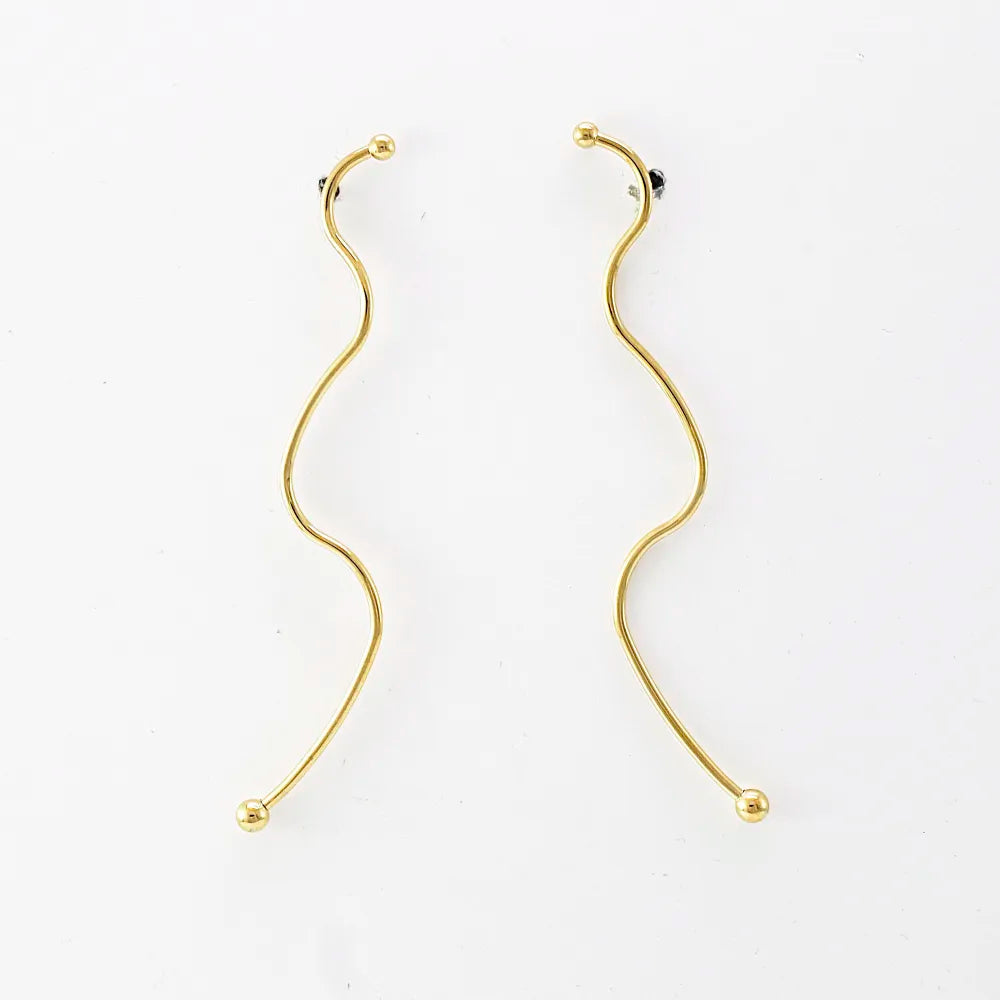 Brincos Irregulares | Dourado