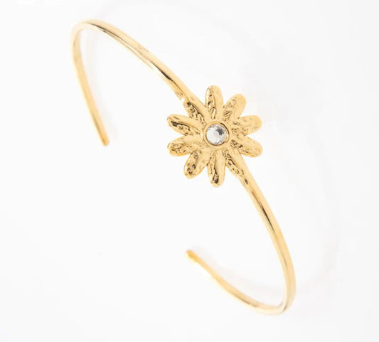 Pulseira Flor | Dourado