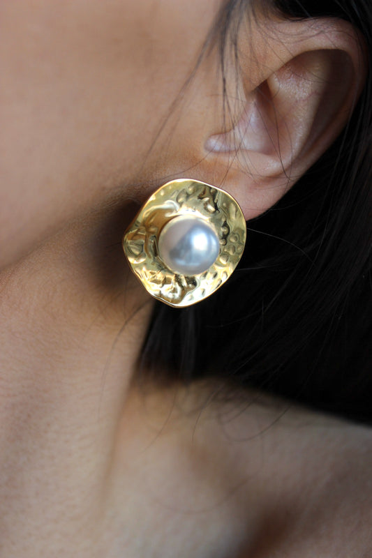 Brincos Pérola | Dourado