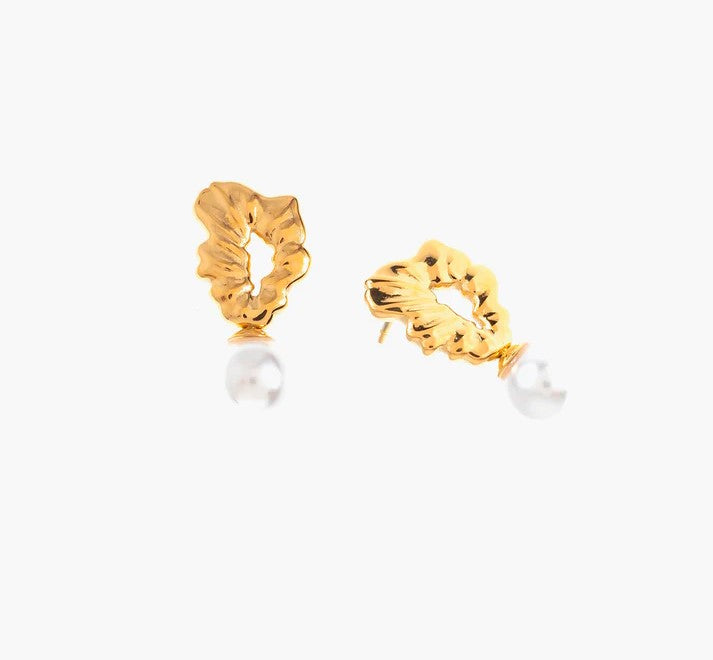 Brincos Pérola | Dourado