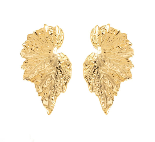 Brincos Folha | Dourado