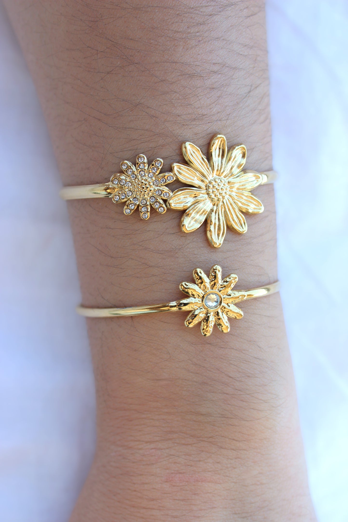 Pulseira Flor | Dourado