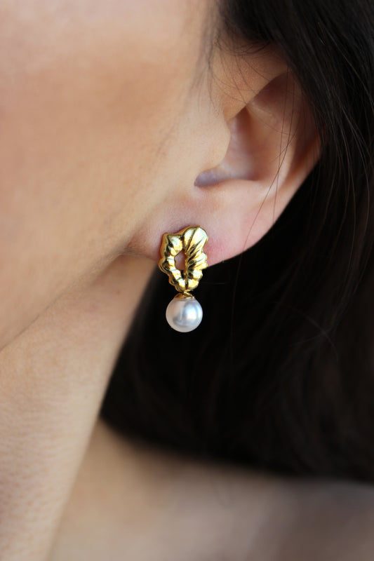 Brincos Pérola | Dourado