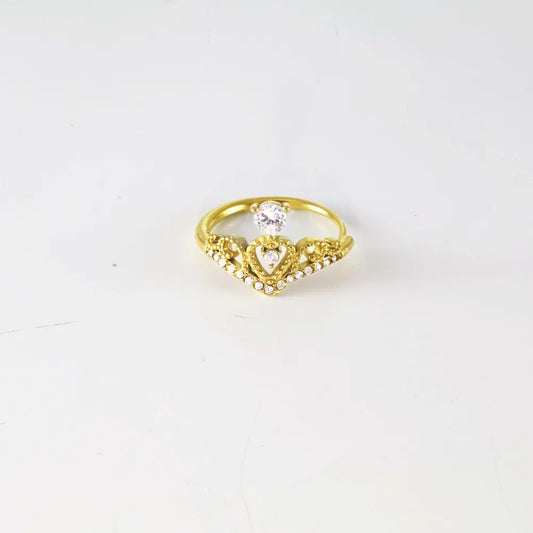 Anel Coroa | Dourado