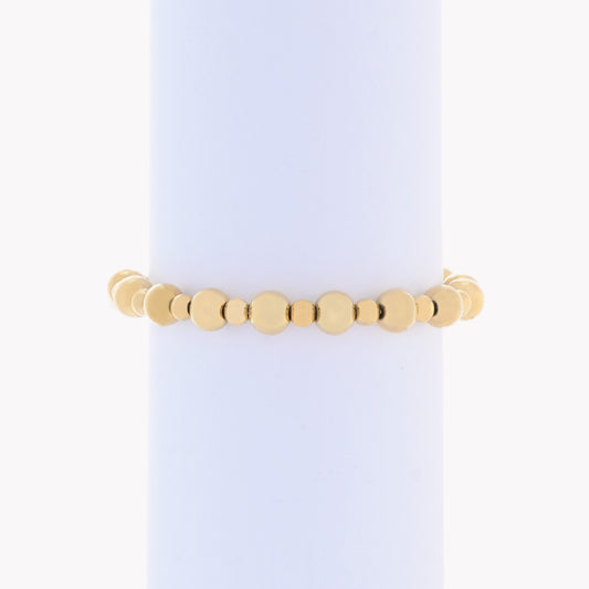 Pulseira Bolas | Dourado