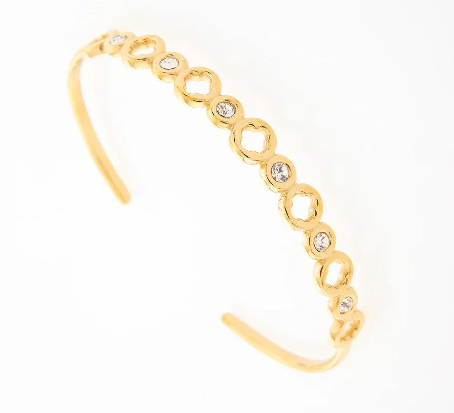 Pulseira Pedras | Dourado