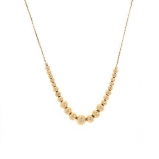 Colar Bolas | Dourado