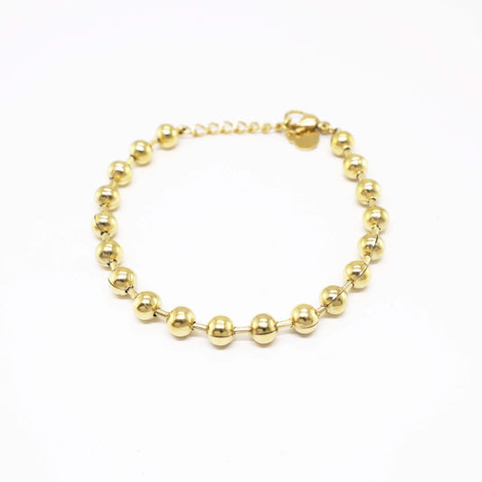 Pulseira Bolas | Dourado