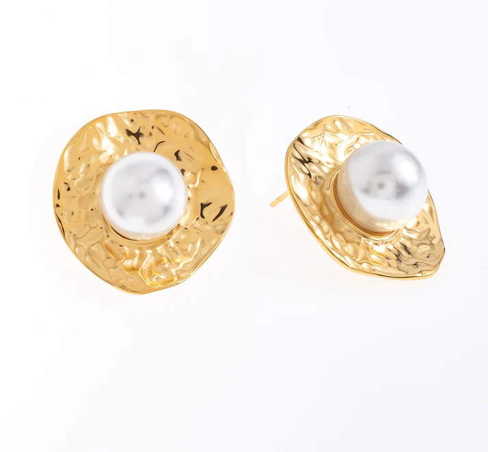 Brincos Pérola | Dourado